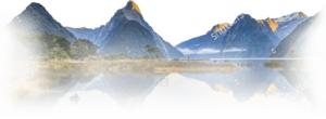 Mountains.