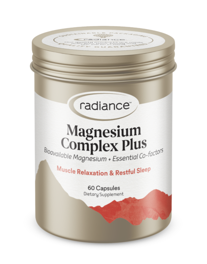 Radiance magnesium complex plus muscle supplement