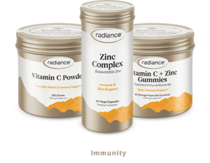 Radiance supplements immunity products