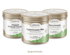 Radiance supplements superfoods products