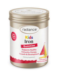 Radiance kids iron gummies bone building